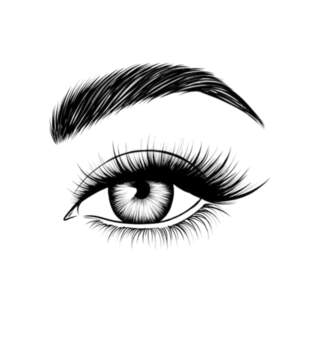 Eyelash extension image for home page